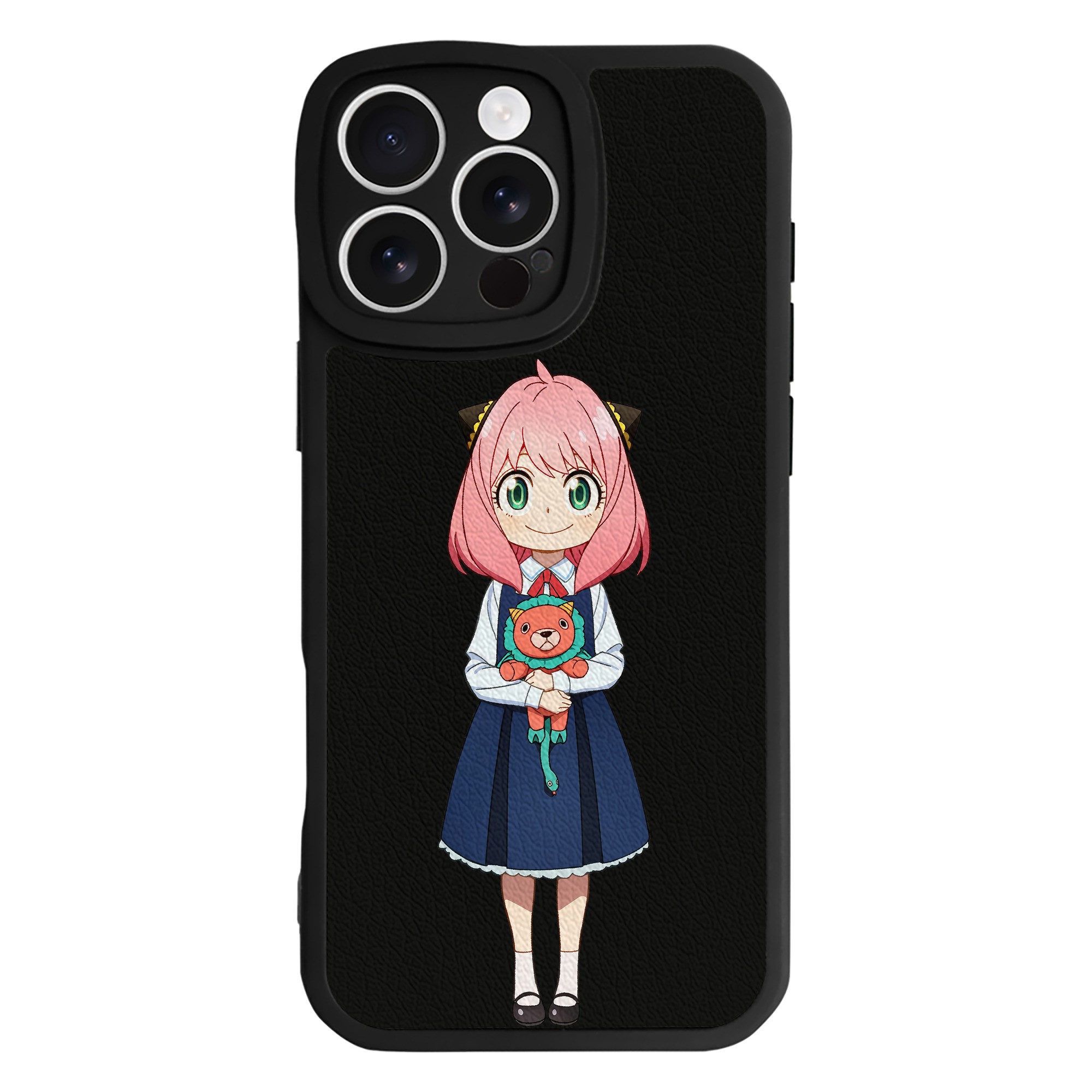 （画像用） SPY×FAMILY间谍家家酒 【iPhone 16シリーズ対応】シリコンスマホケース（レザー調） 材質：シリコン